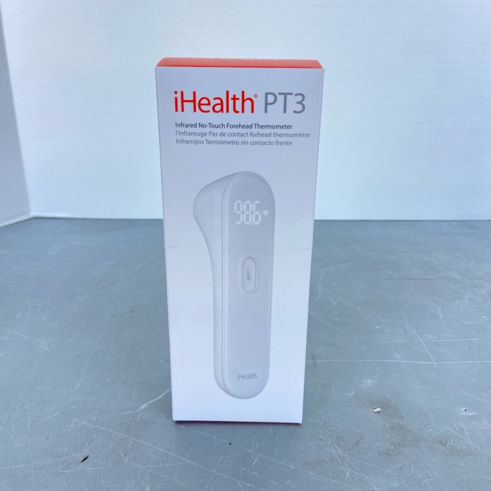 iHealth PT3 Non-Contact Infrared Forehead Thermometer Adult Baby Safe & Hygienic